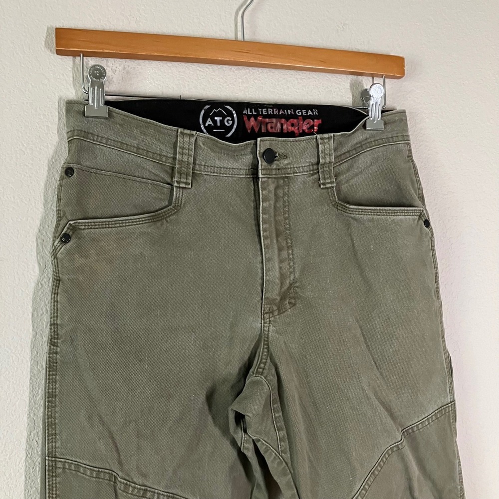 WRANGLER Men ATG Utility Pants (Bundle of 2) 32x34 Cargo Articulated Work Hiking - Picture 5 of 16